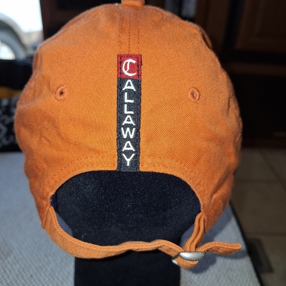 A Vintage Callaway Golf 100% cotton  adjustable ball cap. OSFM. - Picture 4 of 6